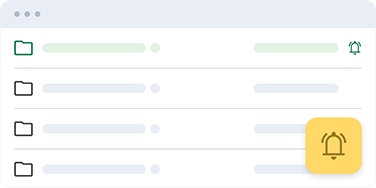 Tracking dataset updates
